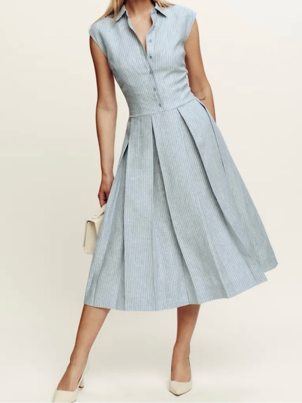 REFORMATION PRIM A-Line Dress
